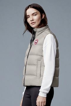 Chamarras Canada Goose Mujer Outlet - Cypress Chalecos Beige DY7041923